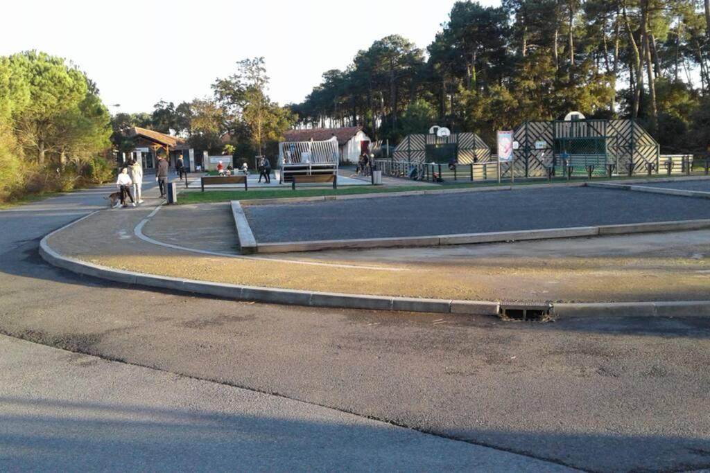T2 Antigua Ondres Plage Avec Piscine Et Tennis Buitenkant foto