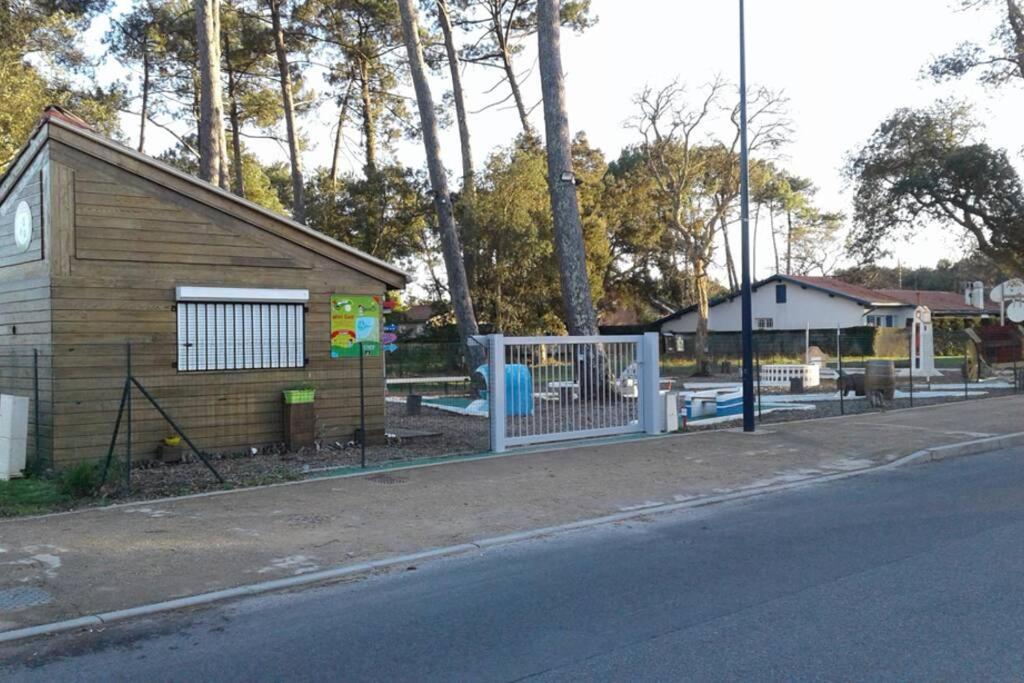 T2 Antigua Ondres Plage Avec Piscine Et Tennis Buitenkant foto