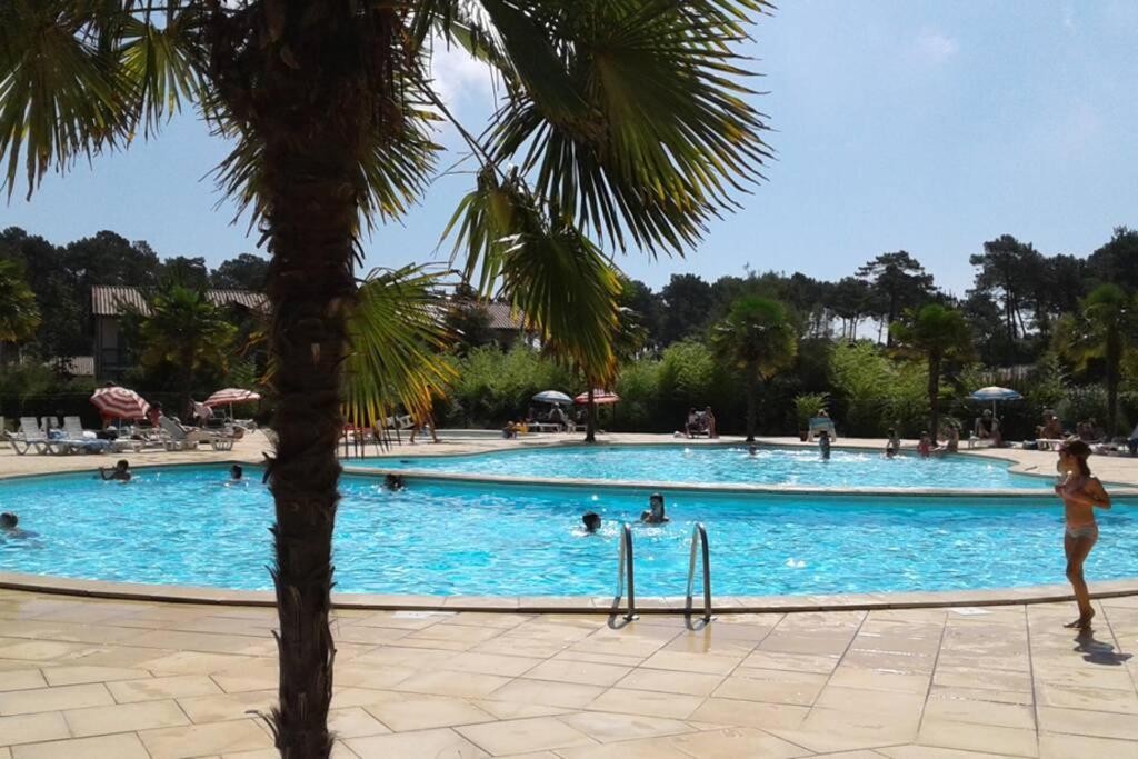 T2 Antigua Ondres Plage Avec Piscine Et Tennis Buitenkant foto