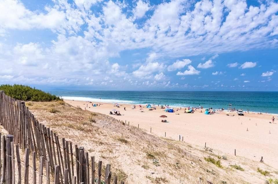 T2 Antigua Ondres Plage Avec Piscine Et Tennis Buitenkant foto