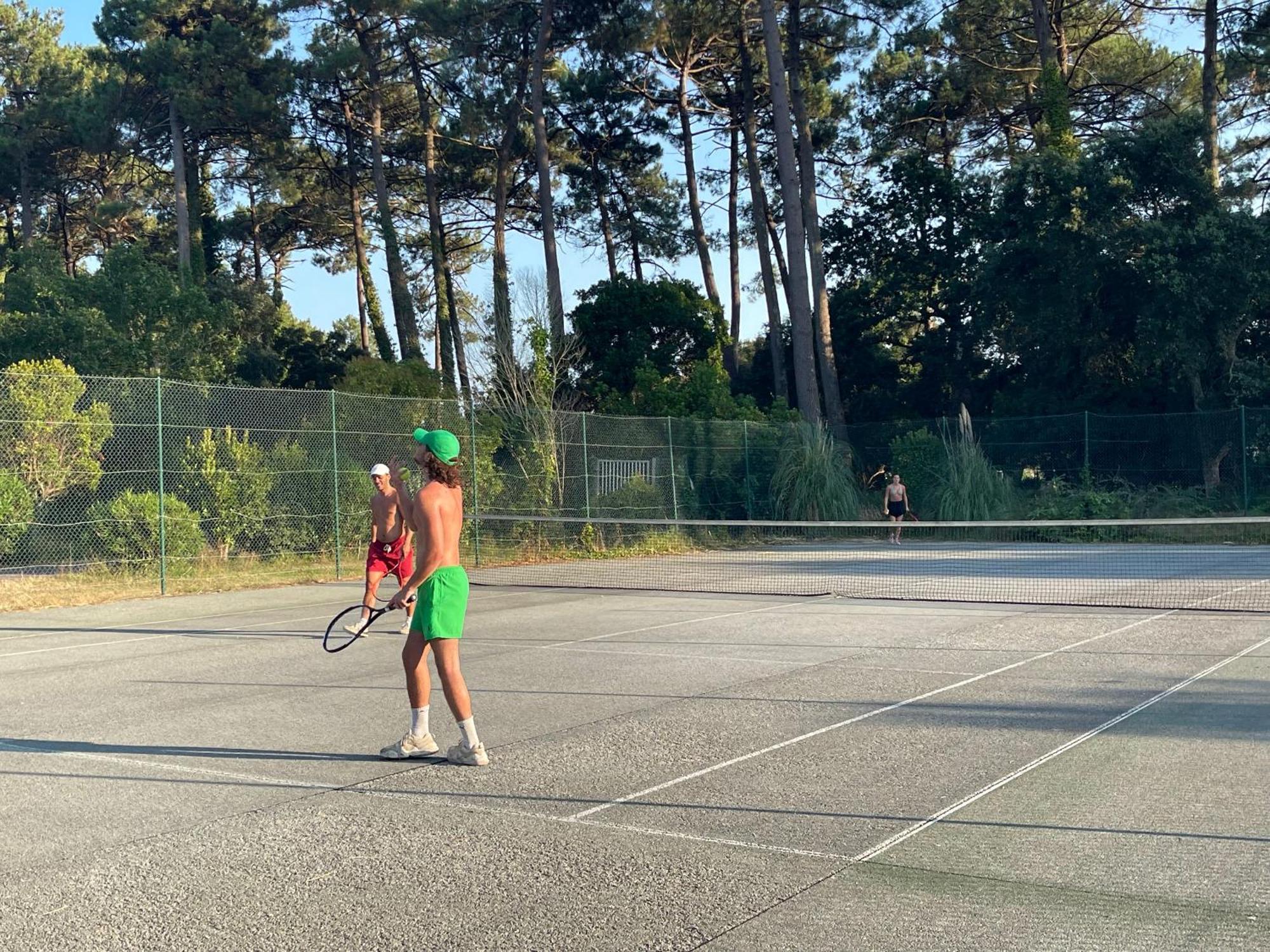 T2 Antigua Ondres Plage Avec Piscine Et Tennis Buitenkant foto